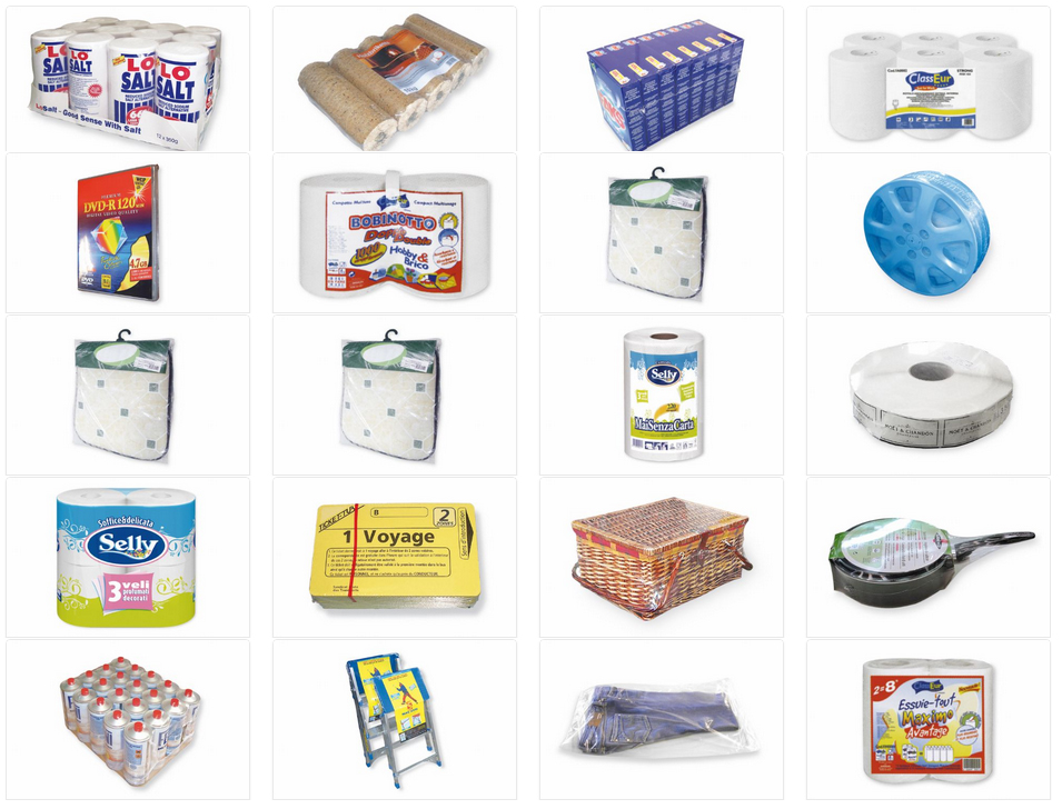 Непищевая продукция - примеры упаковки в термоусадочную пленку IFP Packaging (Италия)